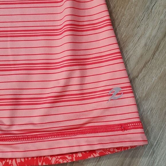 🔺️Athletic Works Coral Print Reversible Athletic Racerback Tank Large - Picture 11 of 12